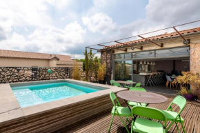 Le Couvent des Ursulines - Penthouse climatisé piscine